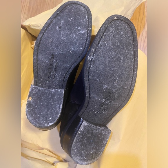 black suede ankle boots - Picture 3 of 3